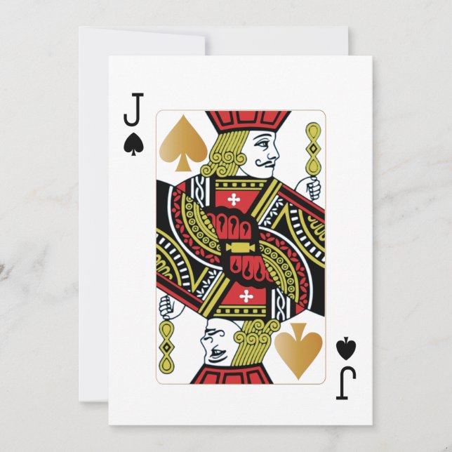 Casino Party Playing Card 12 (Devant)
