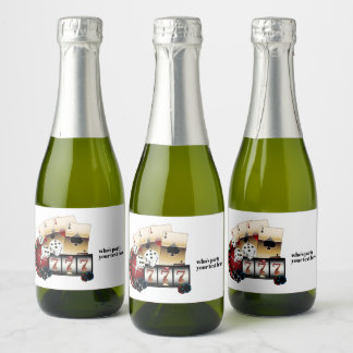 casino, poker, adulte, vin, étiquette de vin, auto