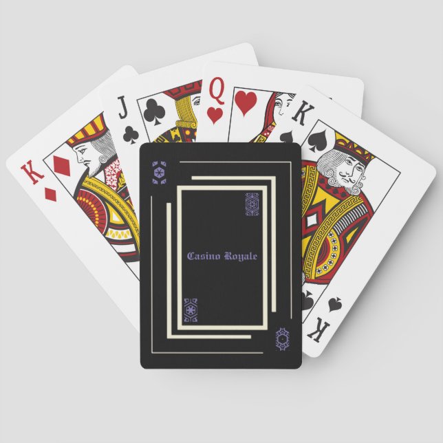Casino Royale Cartes de jeu (dos)