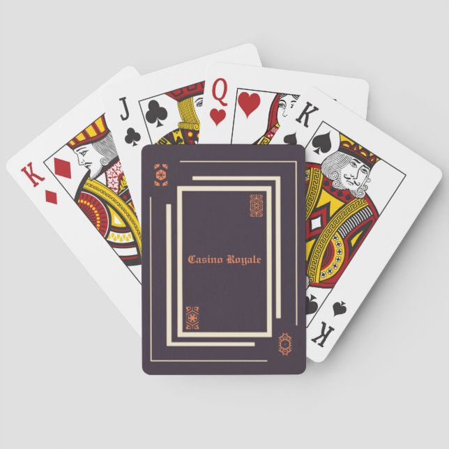 Casino Royale Cartes de jeu (dos)