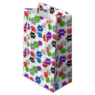 Casino soirée petit sac cadeau