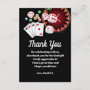 Invitations Faire Part Cartes Anniversaire Casino Zazzle Fr