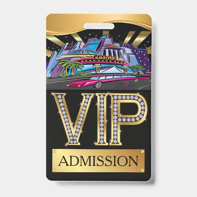CASINO VIP Lanyard BADGE (Avant)