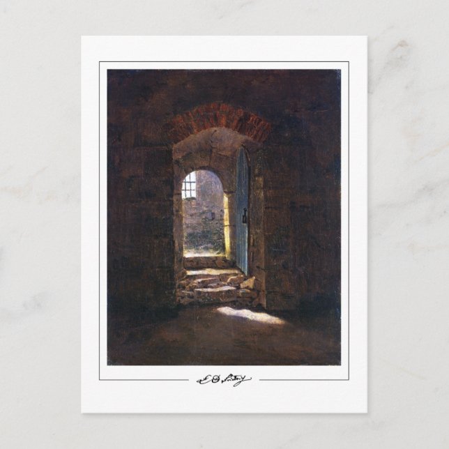 Caspar David Friedrich #112 - Carte postale d'art  (Devant)