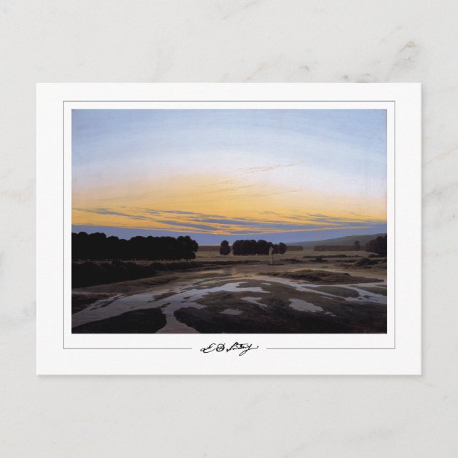 Caspar David Friedrich #11 - Carte postale Art (Devant)