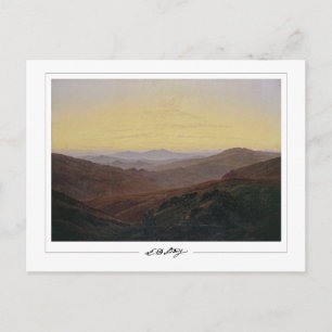 Caspar David Friedrich #120 - Carte postale Art