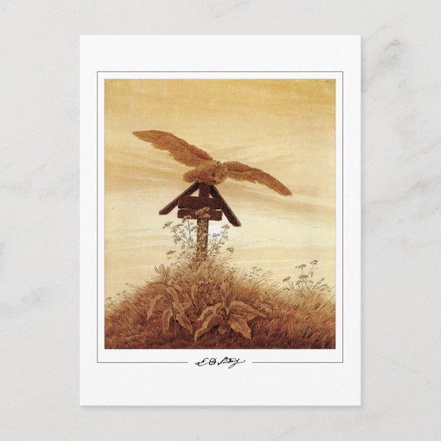 Caspar David Friedrich #131 - Carte postale d'art (Devant)