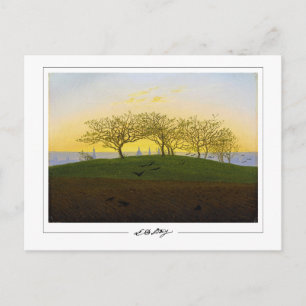 Caspar David Friedrich #137 - Carte postale Art