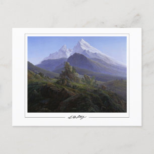 Caspar David Friedrich #140 - Carte postale Art