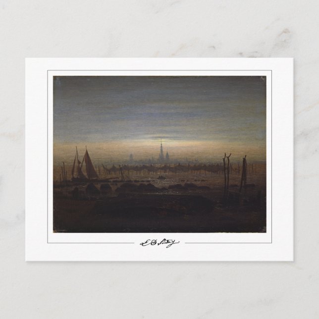 Caspar David Friedrich #14 - Carte postale Art (Devant)