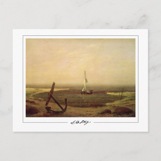 Caspar David Friedrich #150 - Carte postale Art (Devant)