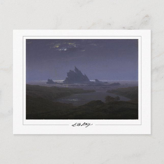 Caspar David Friedrich #165 - Carte postale Art (Devant)