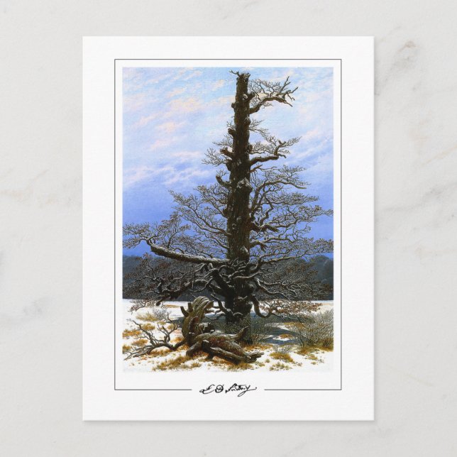 Caspar David Friedrich #17 - Carte postale Art (Devant)