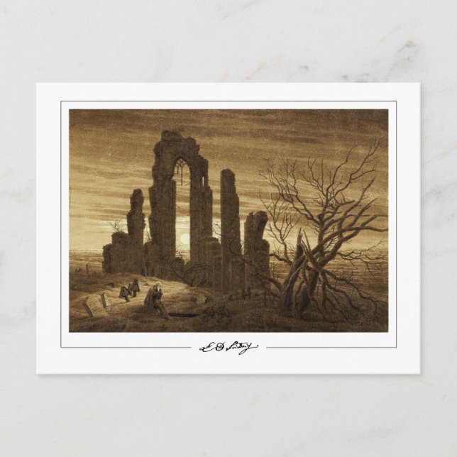 Caspar David Friedrich #19 - Carte postale d'art f (Devant)