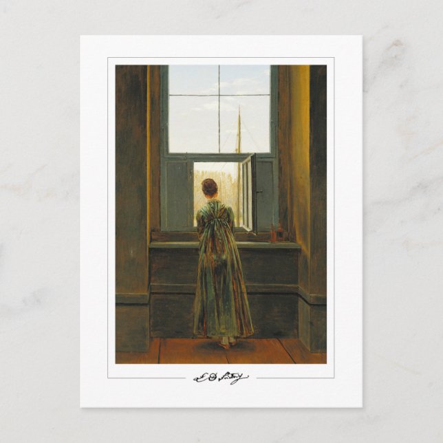 Caspar David Friedrich #1 - Carte postale d'art (Devant)