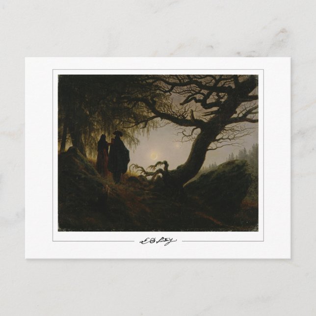 Caspar David Friedrich #200 - Carte postale d'art (Devant)