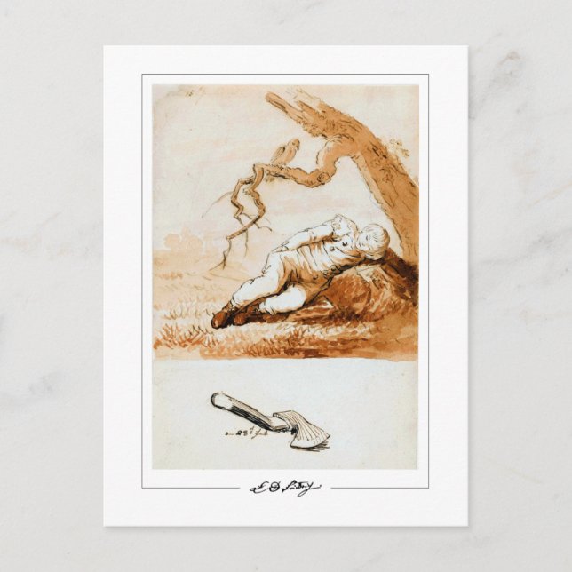 Caspar David Friedrich #201 - Carte postale d'art (Devant)