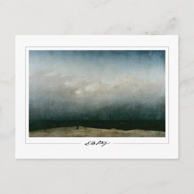 Caspar David Friedrich #20 - Carte postale Art (Devant)