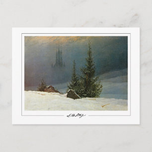 Caspar David Friedrich #23 - Carte postale Art