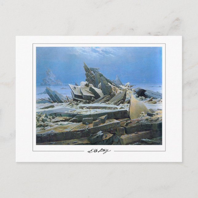 Caspar David Friedrich #24 - Carte postale Art (Devant)