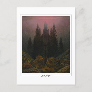 Caspar David Friedrich #3 - Carte postale Art