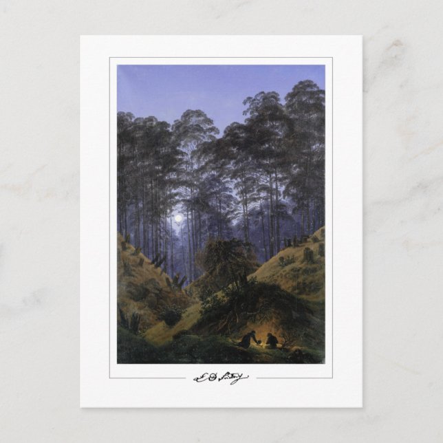 Caspar David Friedrich #42 - Carte postale d'art (Devant)