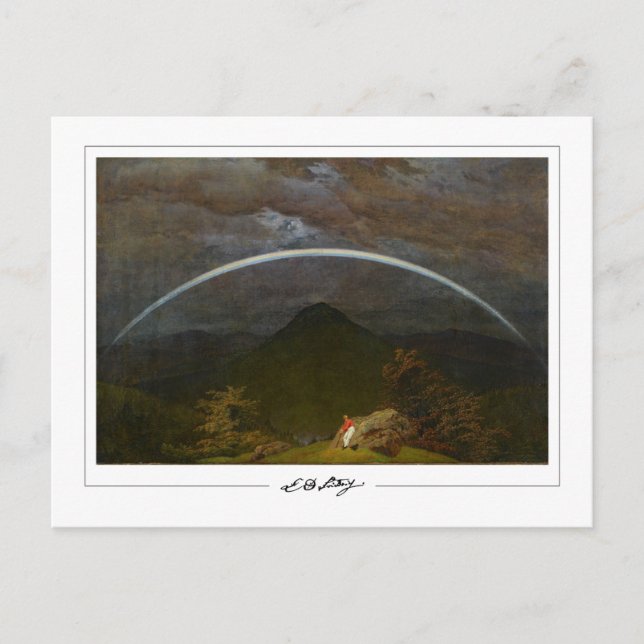 Caspar David Friedrich #46 - Carte postale Art (Devant)