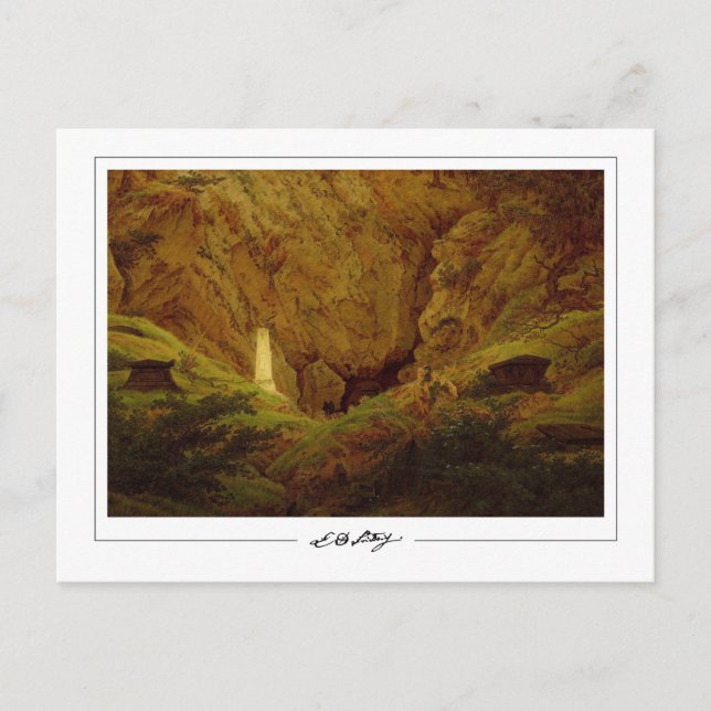 Caspar David Friedrich #56 - Carte postale d'art (Devant)