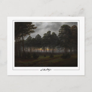 Caspar David Friedrich #72 - Carte postale Art