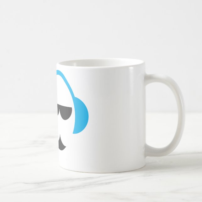 Casque bleu Mug (Droite)
