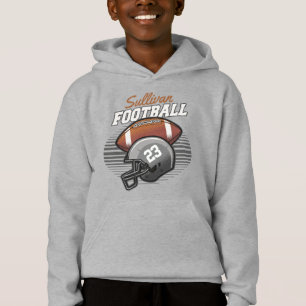Casque de football personnalisé avec le numéro de