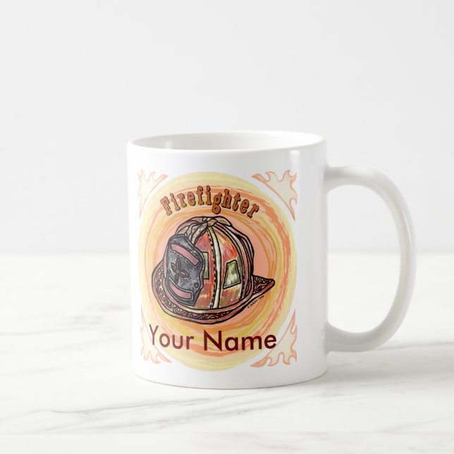 Casque de pompier mug (Droite)