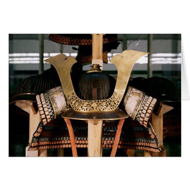 Casque de samouraï, milieu du XIVe siècle (Devant horizontal)