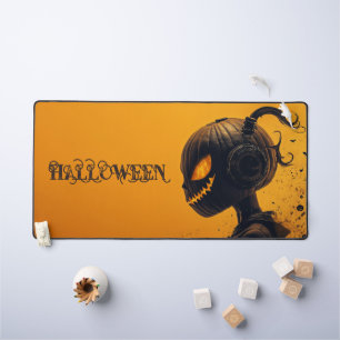 Casque d'horreur d'Halloween jaune