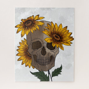 Casque et Tournesols Puzzle 