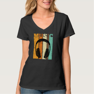 Casques Retro Musique Hip hop Rapper Rap Pullover