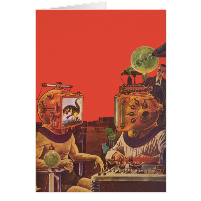 Casques vintages de science-fiction, Aliens de pun (Devant)