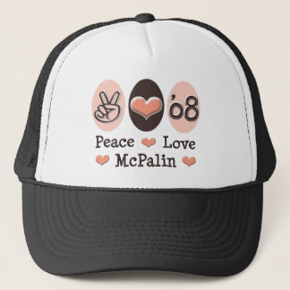 Casquette 08 de McPalin d'amour de paix