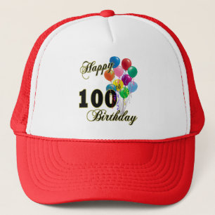 Casquette 100th cadeaux d'anniversaire et habillement
