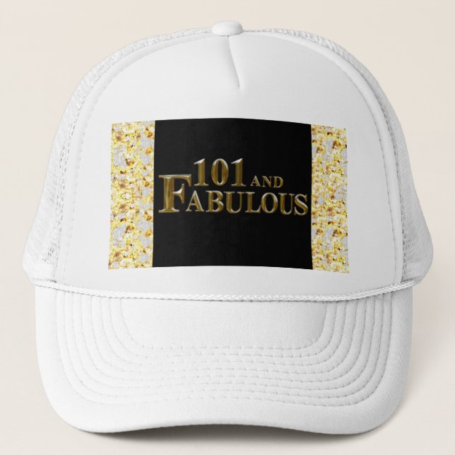 Casquette 101e anniversaire  (Devant)