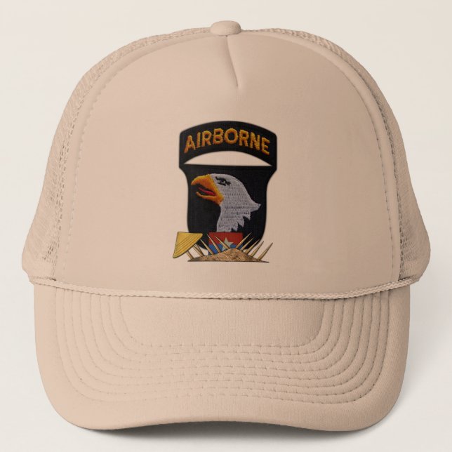Casquette 101e Bateaux de guerre du Vietnam aéroportés de l' (Devant)