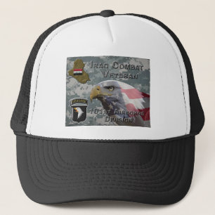 Casquette 101e Division aéroportée Irak Vétéran de combat