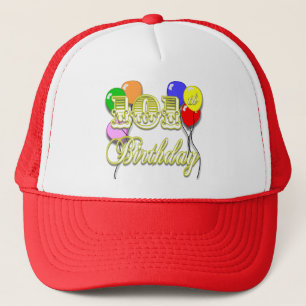 Casquette 101st Anniversaire avec des ballons