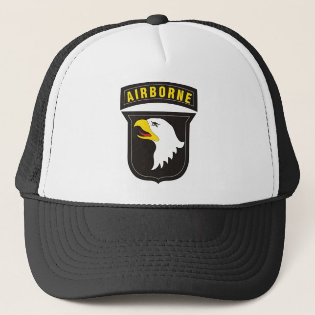 Casquette 101st Emblème criard aéroporté d'Eagle (Devant)