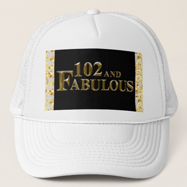 Casquette 102e anniversaire  (Devant)