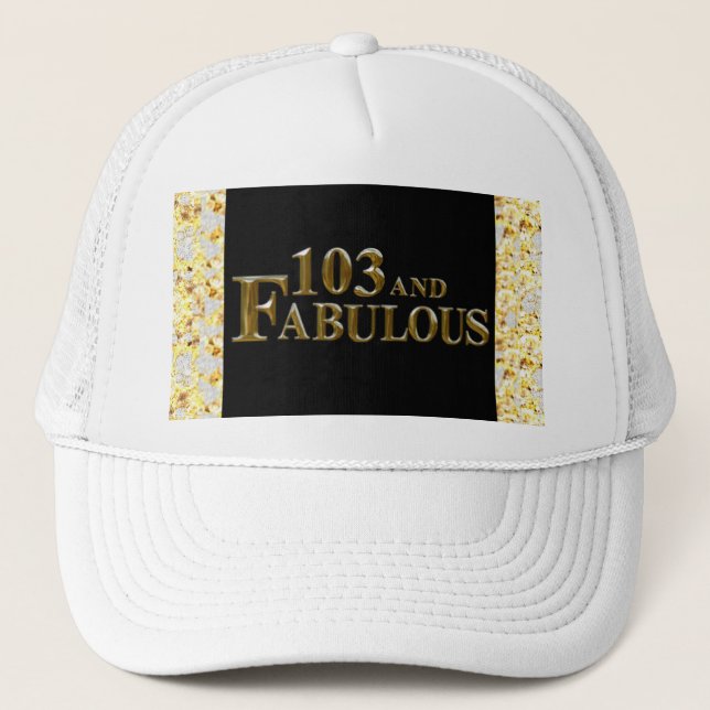 Casquette 103 Anniversaire  (Devant)