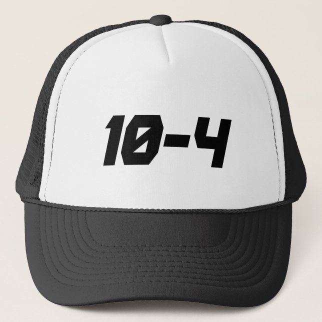 CASQUETTE 10-4 (Devant)