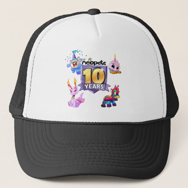 Casquette 10ème Logo d'anniversaire (Devant)
