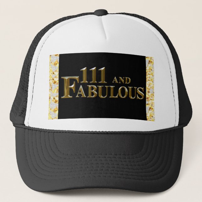 Casquette 111 Anniversaire  (Devant)