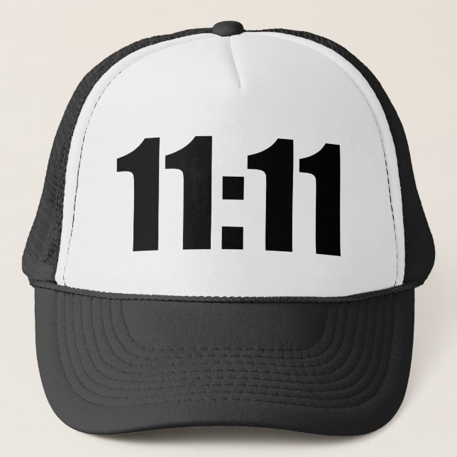 Casquette 11:11 Heure de chance (Devant)